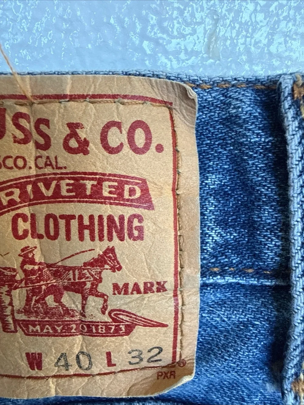 Levi’s 550 Relaxed Fit Jeans 40x32 Actual Measurements 40x31